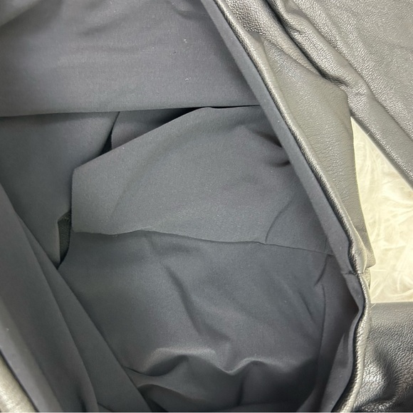 Commando Perfect Control Faux leather black leggings size: L - Picture 9 of 10